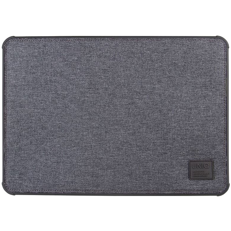 Фото — Чехол для ноутбука Uniq для Macbook Pro 16 (2019) DFender Sleeve Kanvas, серый