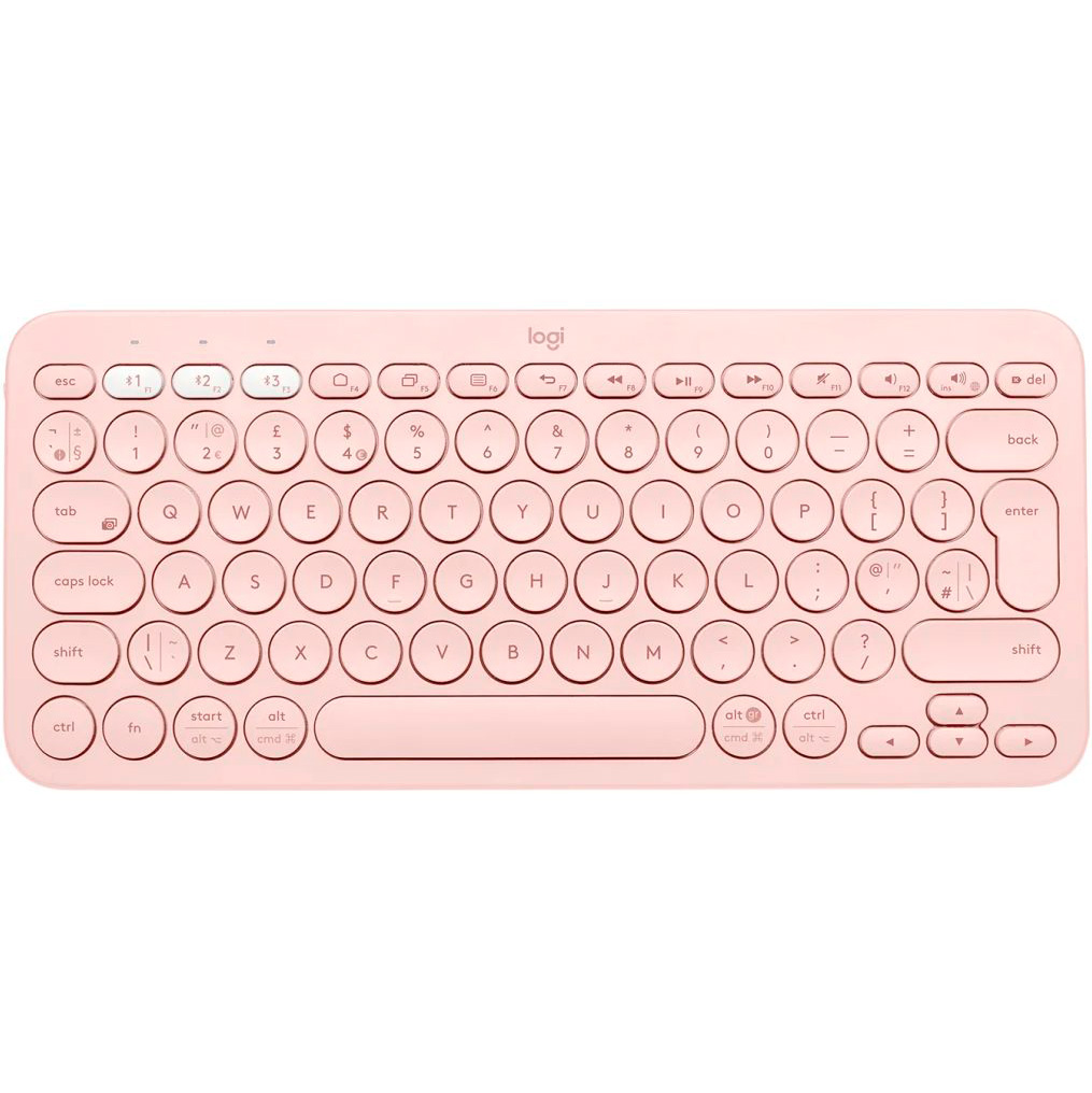 Фото — Клавиатура Logitech K380, розовый