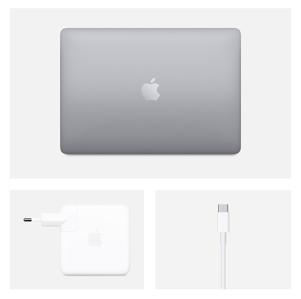 Фото — Apple MacBook Pro 13" (M1, 2020) 16 ГБ, 512 ГБ SSD, Touch Bar, «серый космос» СТО