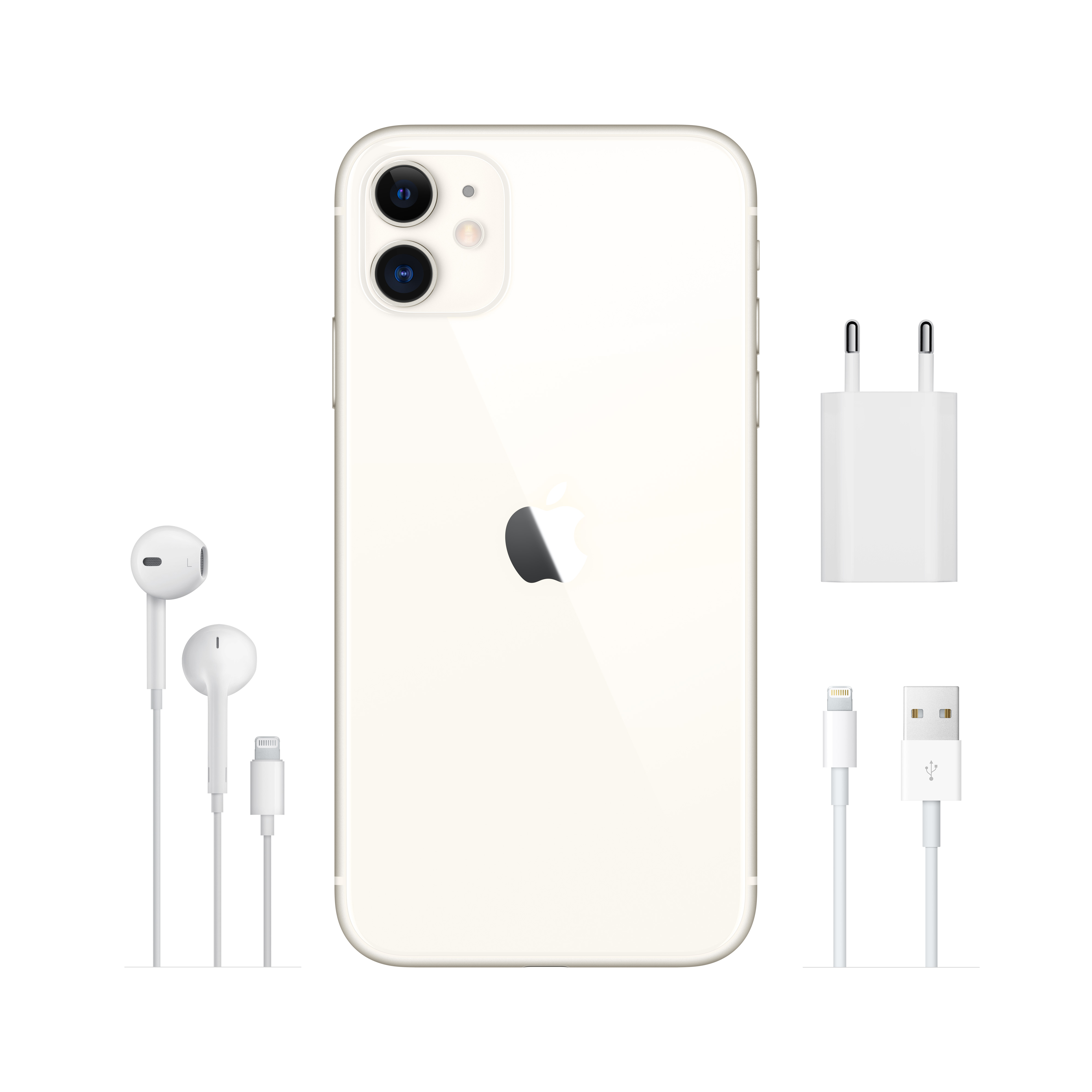 Фото — Apple iPhone 11, 128 ГБ, белый, новая комплектация