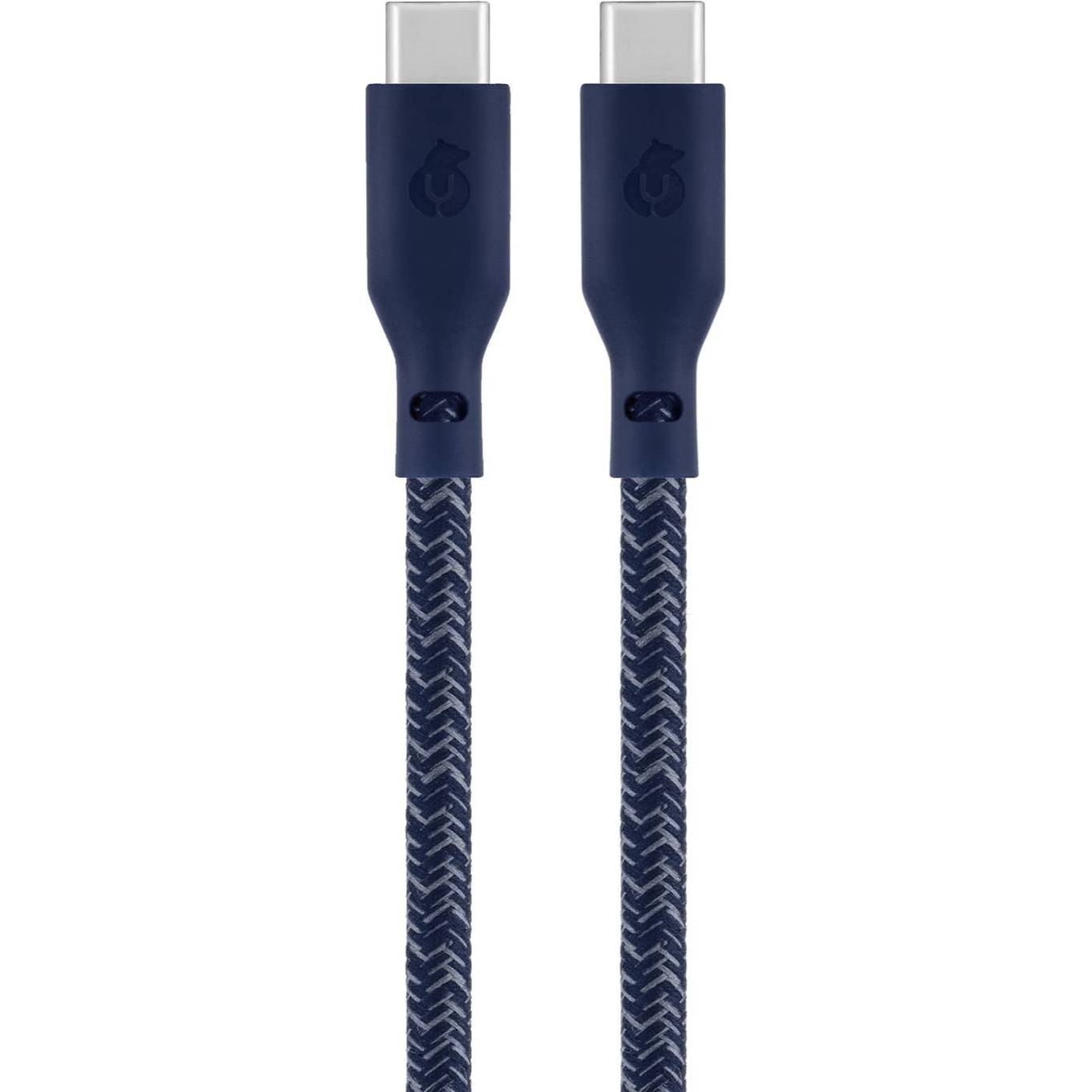 Фото — Кабель uBear Trend Cable USB-C/USB-C 1.2м, 60W, синий