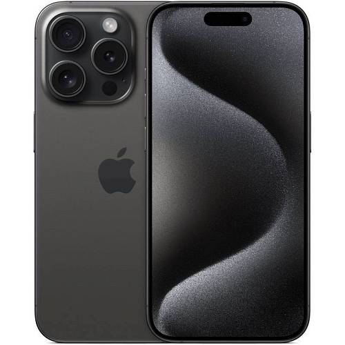 Apple iPhone 15 Pro 2SIM, 128 Гб, «титановый черный»
