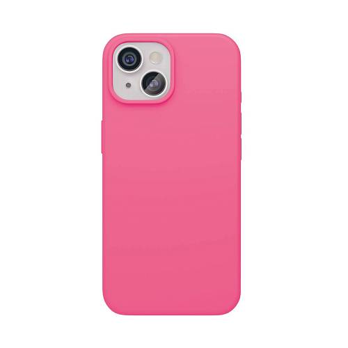 Чехол для смартфона "vlp" Aster Case с MagSafe для iPhone 15, неоновый розовый