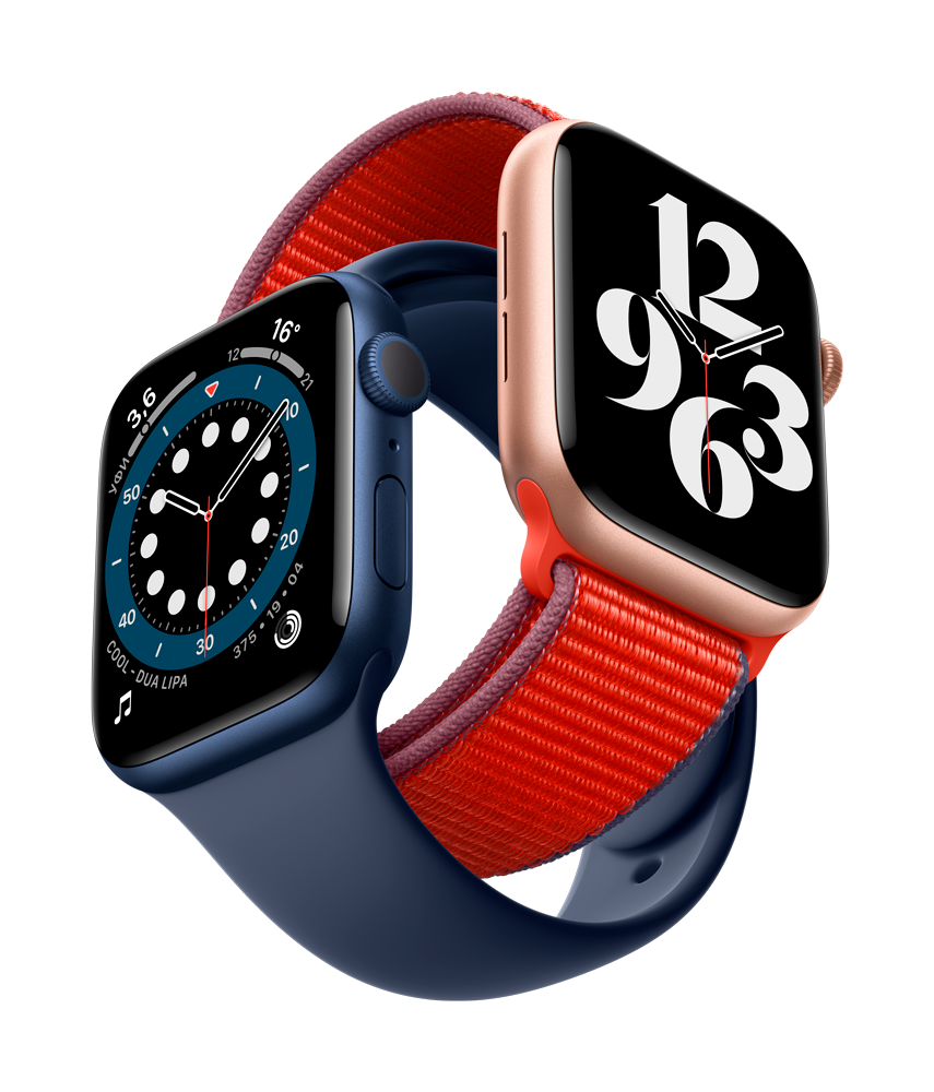 Купить Умные часы Apple Watch Series 6, 40 мм, алюминий золотого 