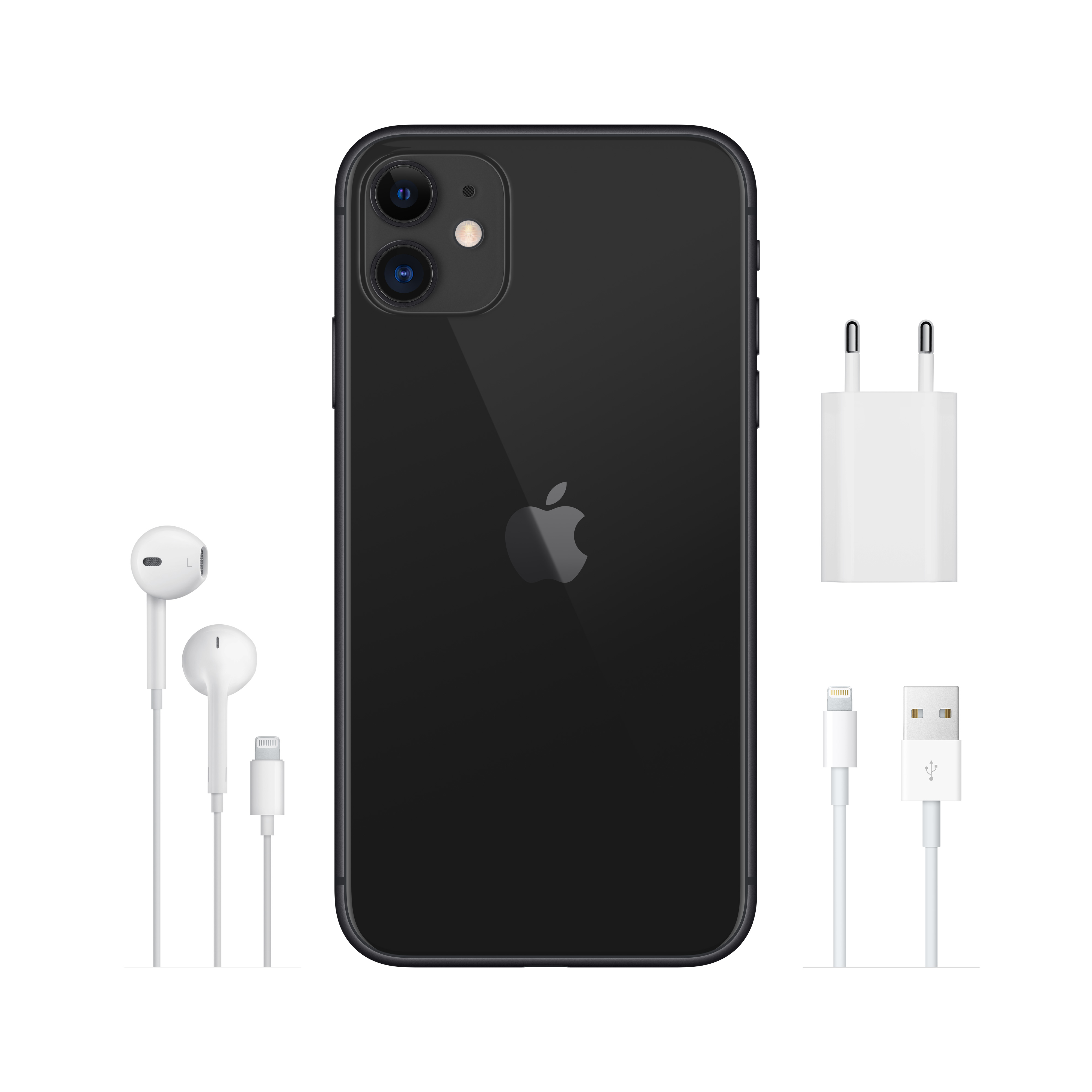 Фото — Apple iPhone 11, 64 ГБ, черный, новая комплектация