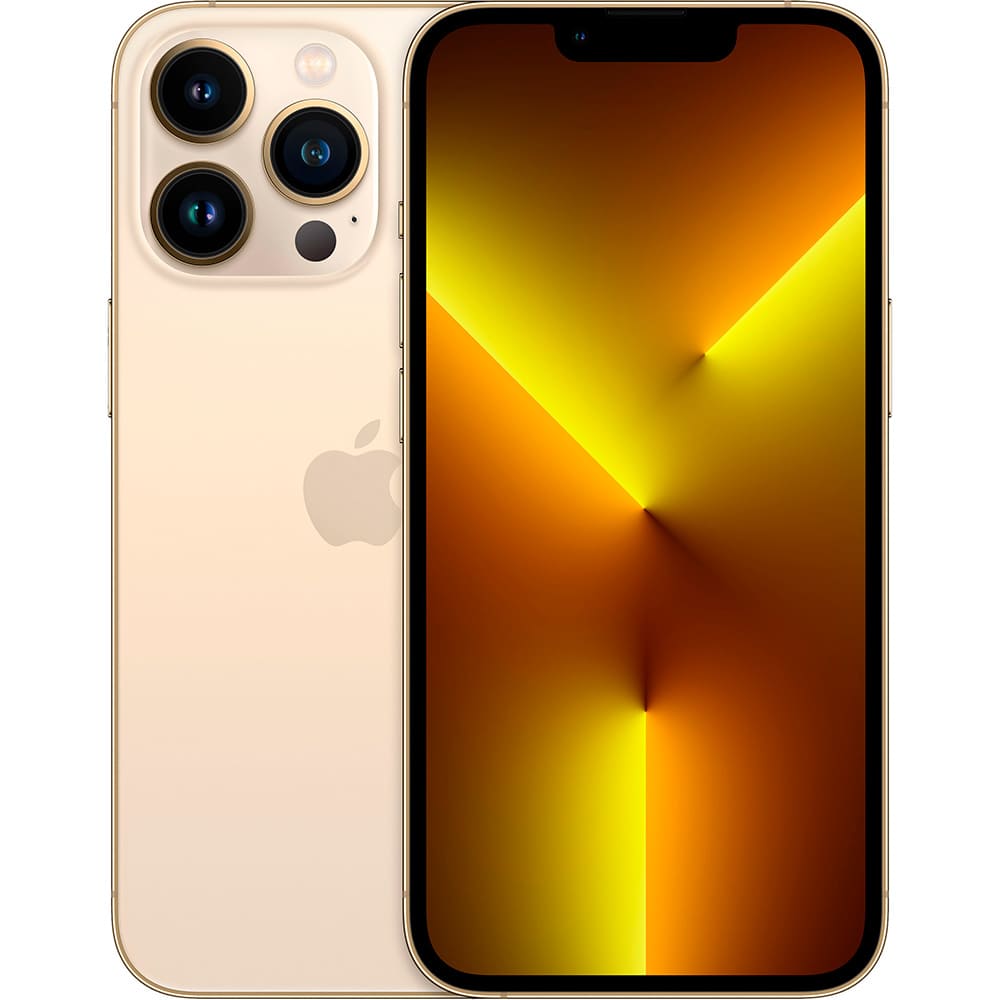 Фото — Смартфон Apple iPhone 13 Pro, 128 ГБ, золотой