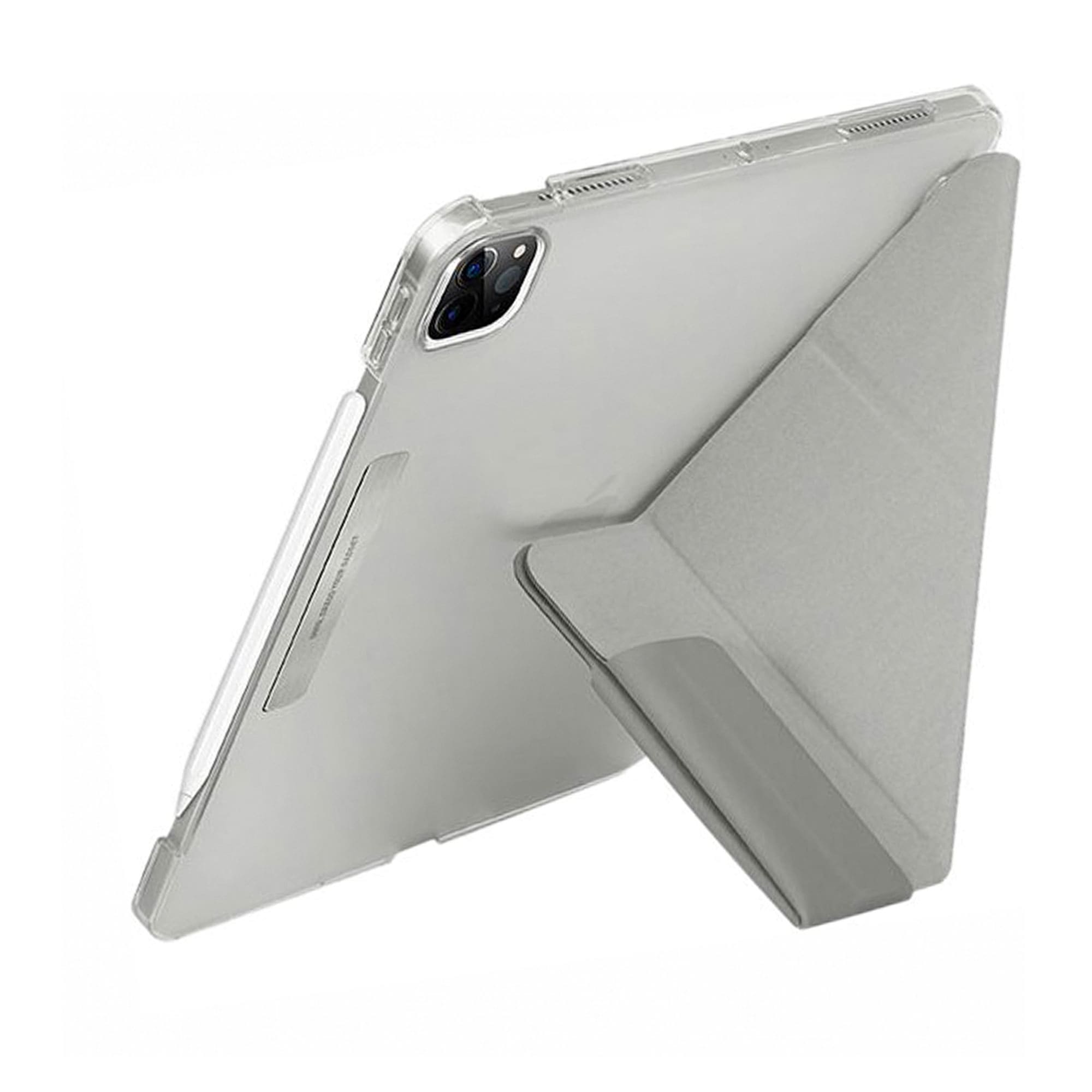 Чехол для планшета Uniq для iPad Pro 11 (2021/20) Camden Anti-microbial, серый