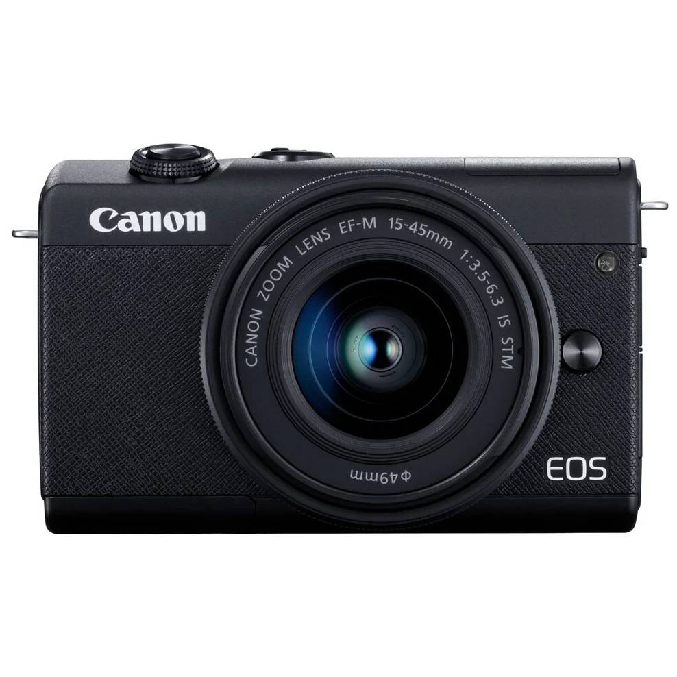Фото — Фотоаппарат Canon EOS M200 Kit EF-M 15-45mm, черный