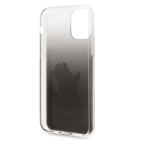 Чехол Lagerfeld для iPhone 11 Pro Max TPU/PC collection Choupette Fun Hard Gradient Black