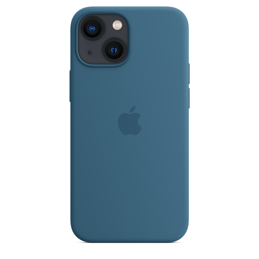 Силиконовый чехол MagSafe для iPhone 13 mini, «полярная лазурь»