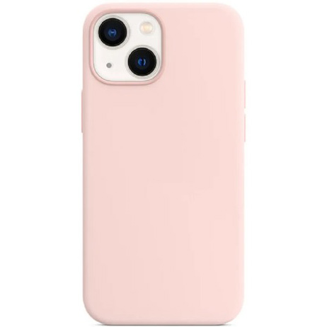 Фото — Чехол защитный "vlp" Crystal case with MagSafe для iPhone 14 Plus, светло-розовый