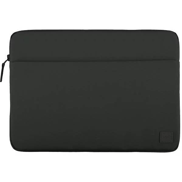 Чехол для ноутбука Uniq 14" Vienna RPET fabric Laptop sleeve (ShockSorb), черный