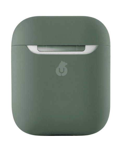 Фото — Чехол для AirPods uBear Touch Case, зеленый
