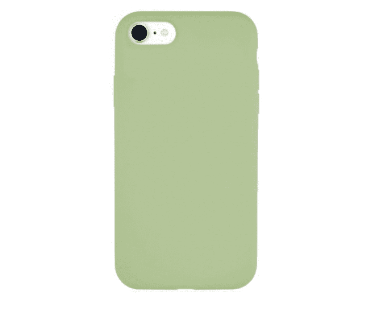 Чехол защитный vlp Silicone Сase для iPhone SE 2020, светло-зеленый