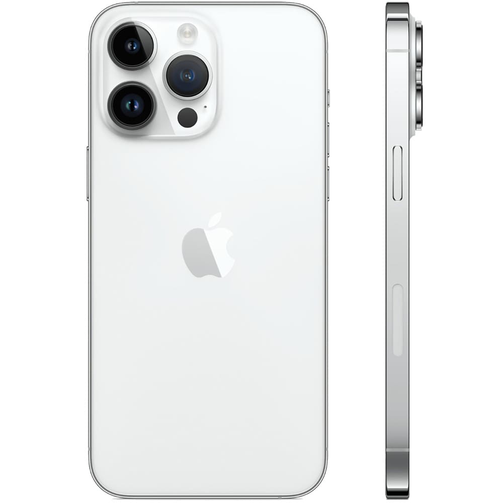 Фото — Apple iPhone 14 Pro Max eSIM, 128 ГБ, серебристый