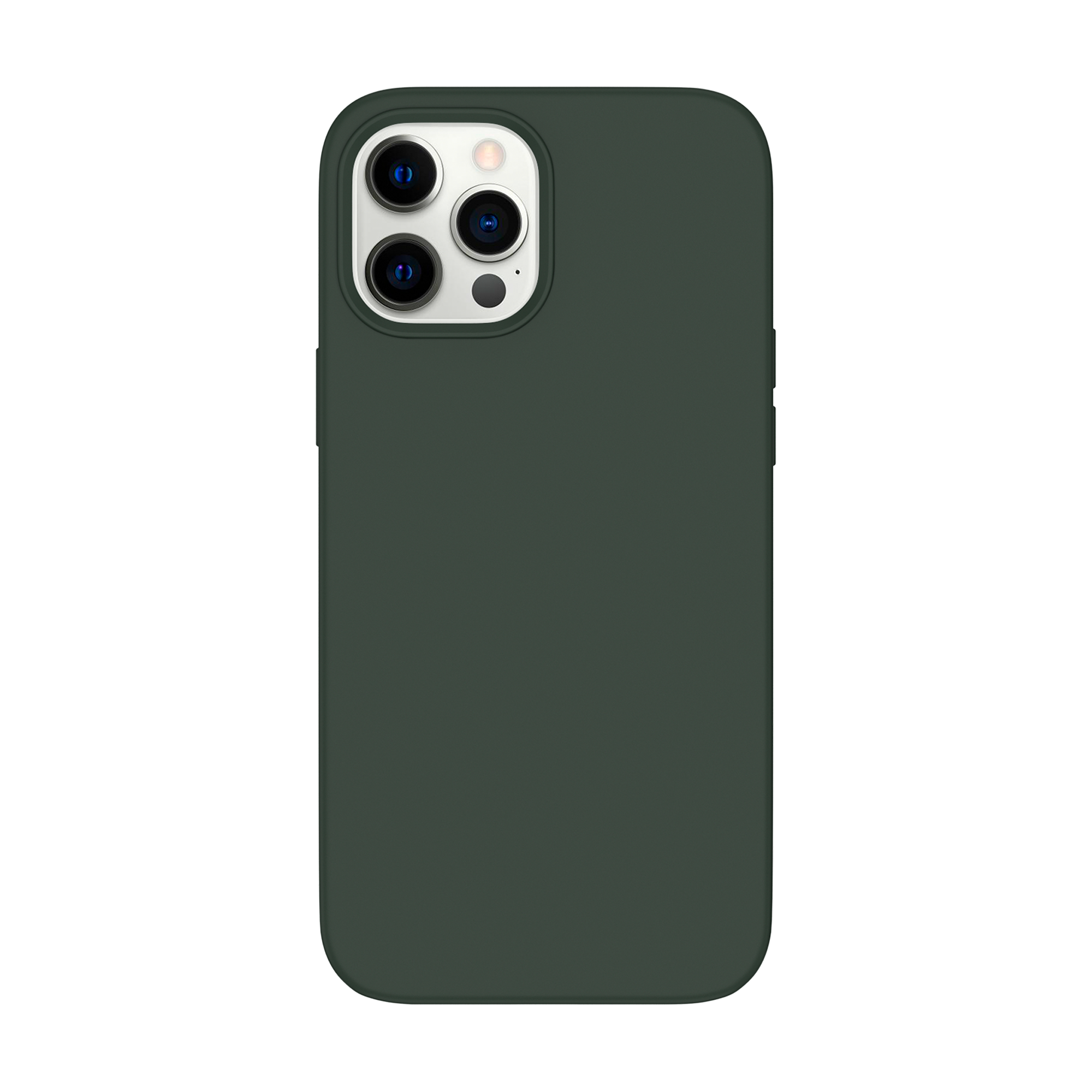 Фото — Чехол защитный "vlp" c MagSafe для  iPhone 12/12 Pro, темно-зеленый