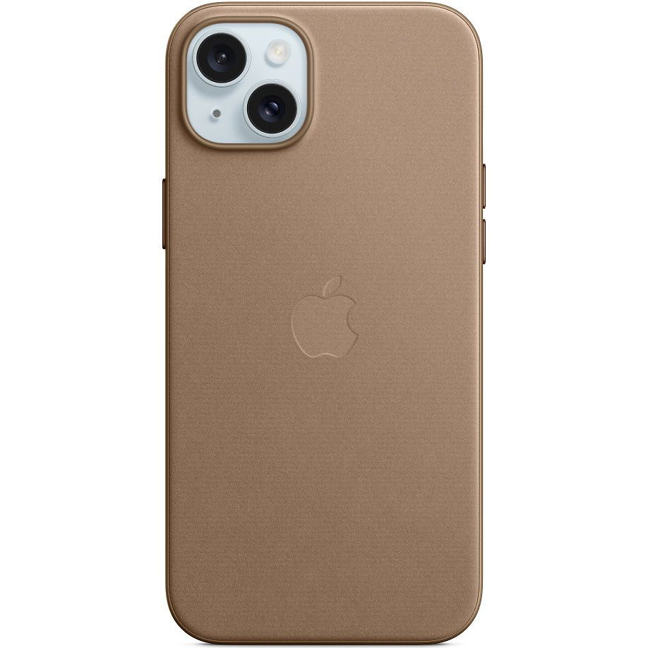 Фото — Чехол для смартфона iPhone 15 Plus FineWoven Case with MagSafe, Taupe