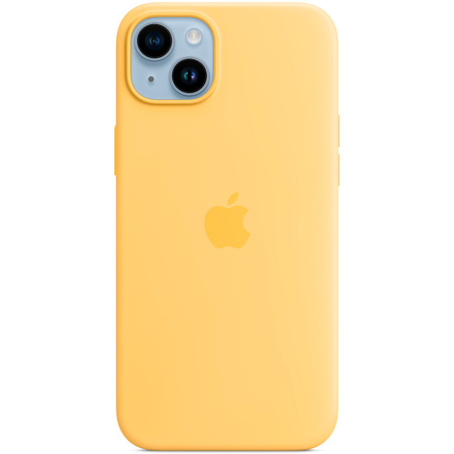 Фото — Чехол для смартфона iPhone 14 Plus Silicone Case with MagSafe, «солнечный свет»