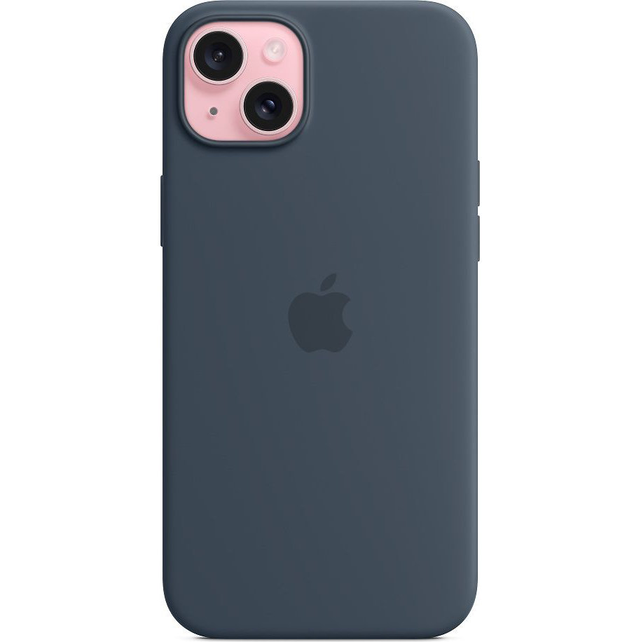 Фото — Чехол для смартфона iPhone 15 Plus Silicone Case with MagSafe, Storm Blue