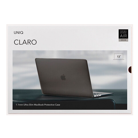 Чехол для ноутбука Uniq HUSK Pro CLARO для Macbook Pro 13" (2020), серый