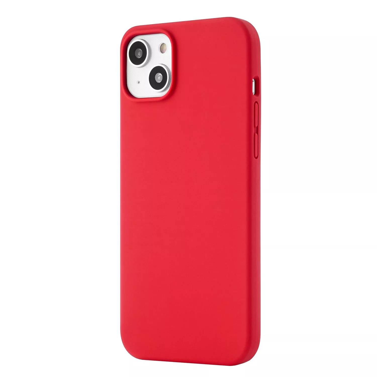 Фото — Чехол для смартфона uBear Touch Mag Case with MagSafe для iPhone 14 Plus, красный