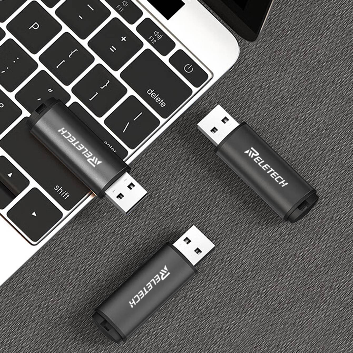 Фото — Внешний накопитель Reletech USB FLASH DRIVE T4 64Gb 2.0, черный