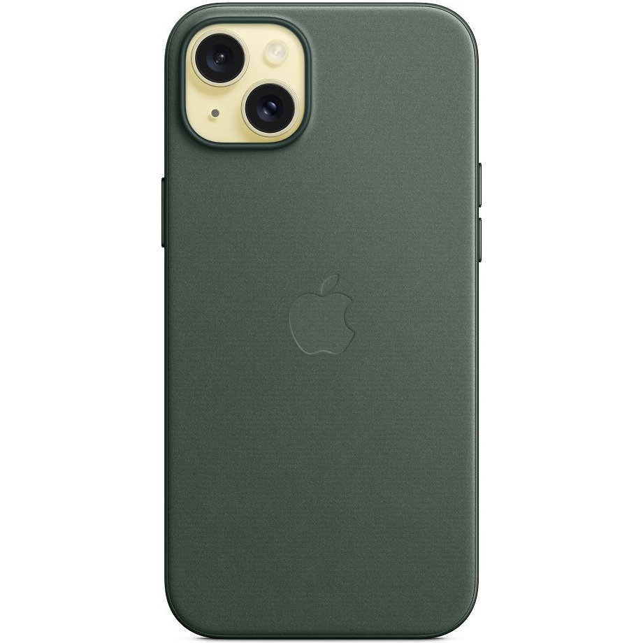 Фото — Чехол для смартфона iPhone 15 Plus FineWoven Case with MagSafe, Evergreen