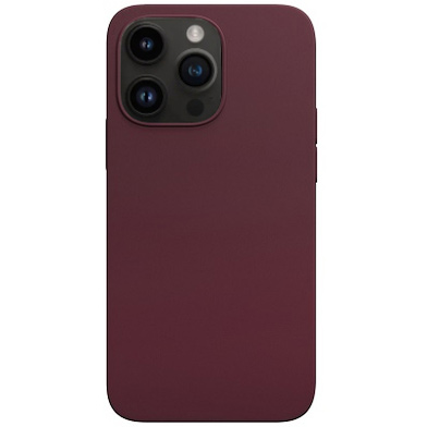 Чехол для смартфона vlp Silicone case with MagSafe для iPhone 14 Pro, «марсала»