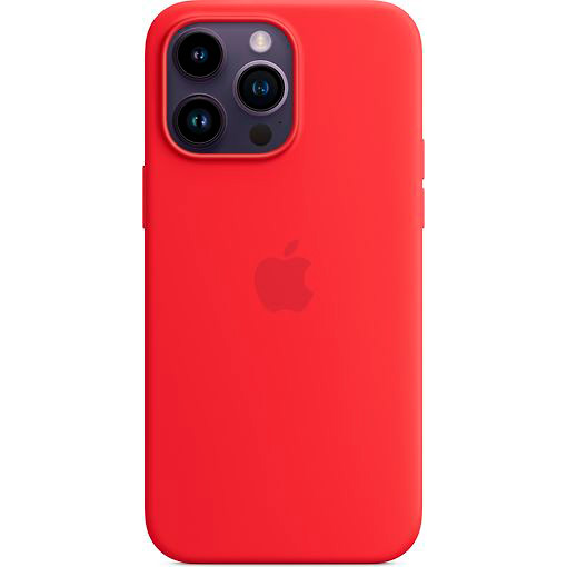 Фото — Чехол для смартфона Apple iPhone 14 Pro Max Silicone Case with MagSafe, (PRODUCT)RED