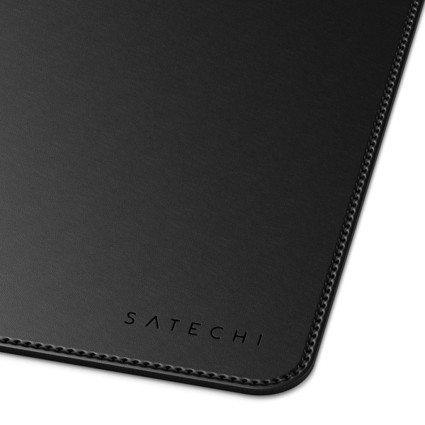 Фото — Коврик для мыши Satechi Eco Leather Desk Mat, черный