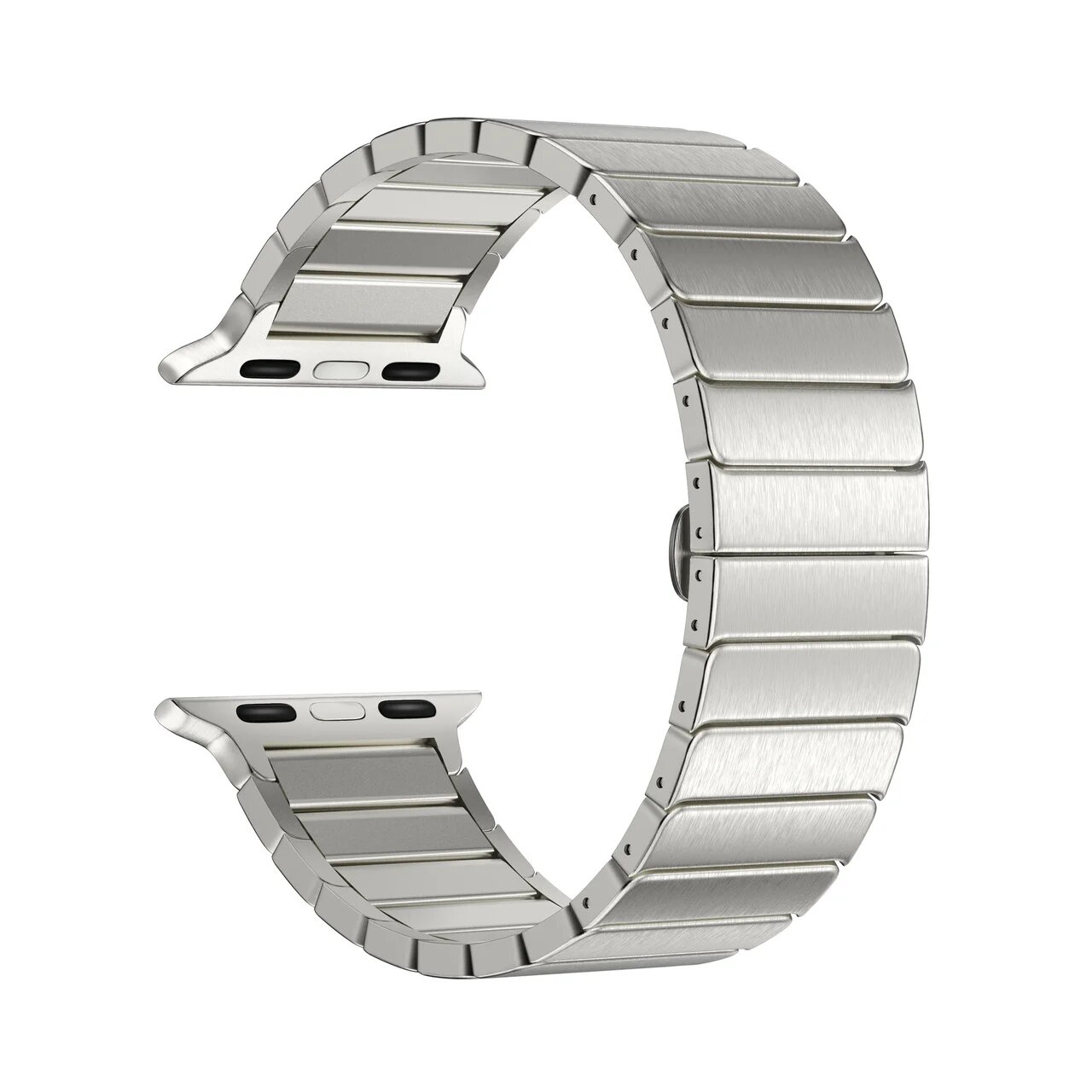 Ремешок для смарт-часов Apple Watch 38/40 mm LYAMBDA CANOPUS, нержавеющая сталь, серебристый
