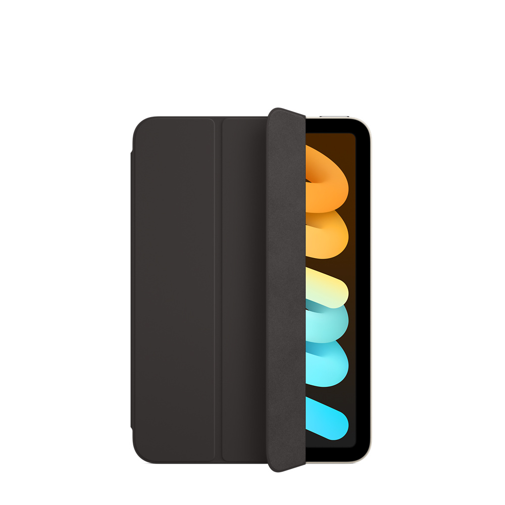 Фото — Чехол для планшета Smart Folio для iPad mini (6‑го поколения), чёрный