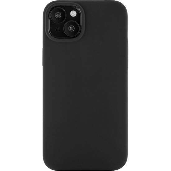 Фото — Чехол для смартфона uBear Touch Mag Case, iPhone 15 Plus, MagSafe, силикон, черный