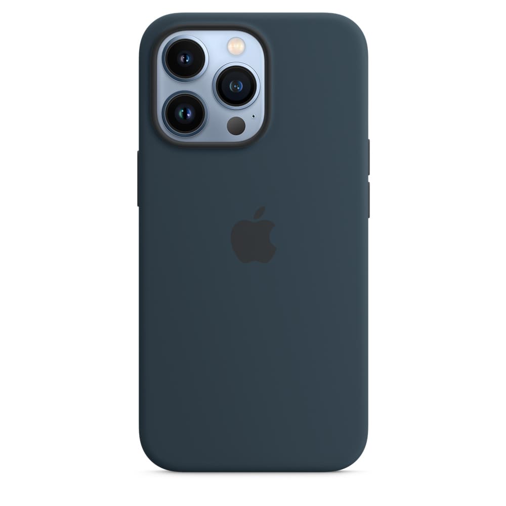 Фото — Чехол для смартфона MagSafe для iPhone 13 Pro Max, «синий омут»