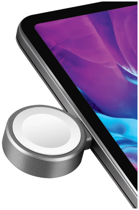 Фото — Зарядное устройство EnergEA для Apple Watch WatchPod2 USB-C, серый