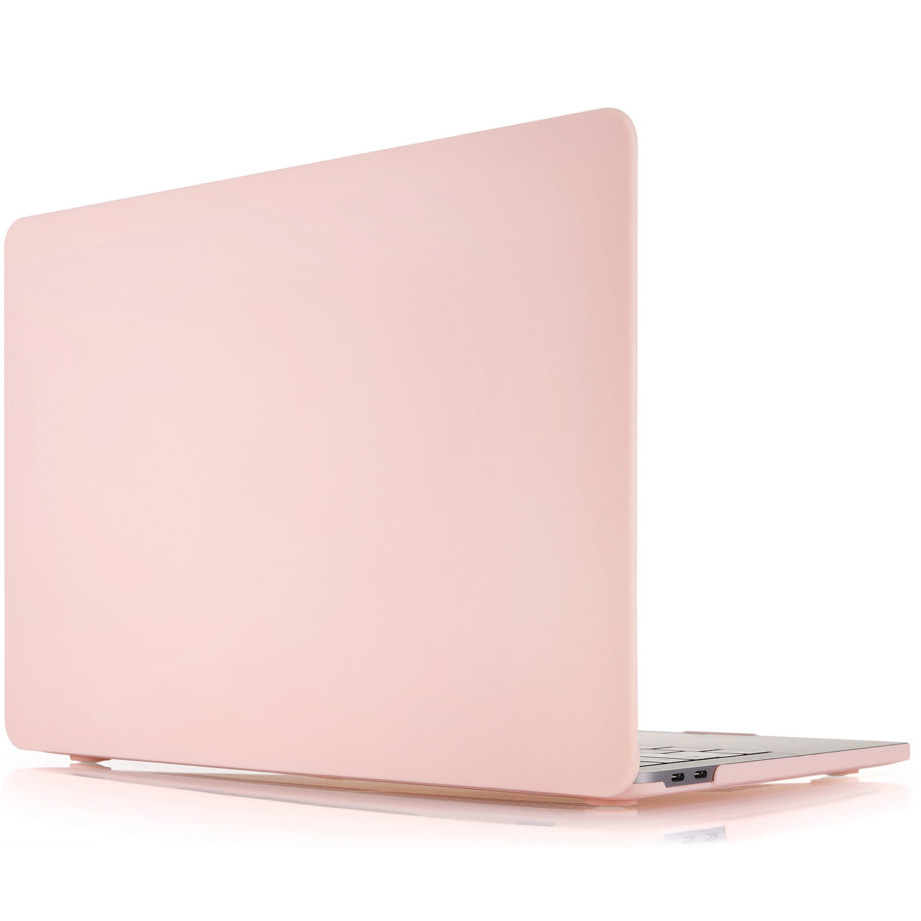 Фото — Чехол для ноутбука "vlp" Plastic Case для MacBook Pro 16" 2019-2020, светло-розовый (уценка)