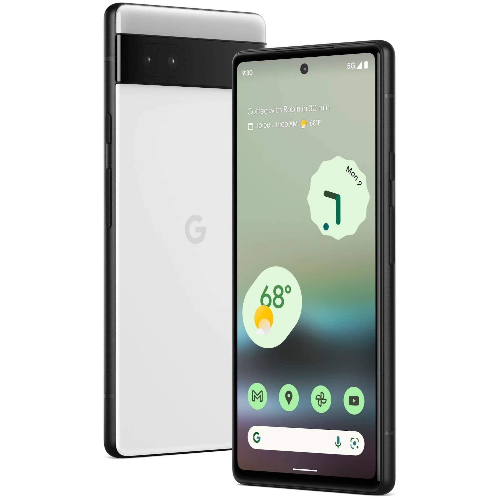 Фото — Смартфон Google Pixel 6A 6/128 Гб, US, белый