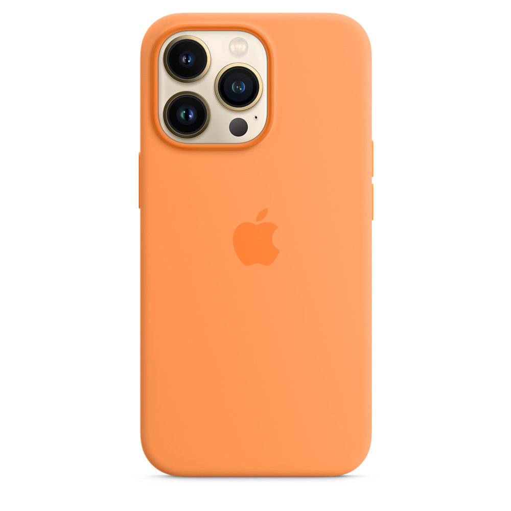 Силиконовый чехол MagSafe для iPhone 13 Pro, «весенняя мимоза»
