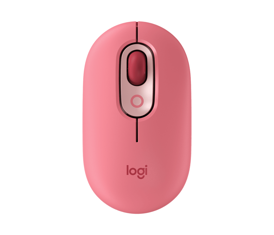 Фото — Мышь Logitech POP Mouse, розовая (уценка)