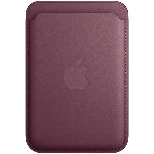 Фото — Чехол-бумажник Apple iPhone FineWoven Wallet with MagSafe - Mulberry