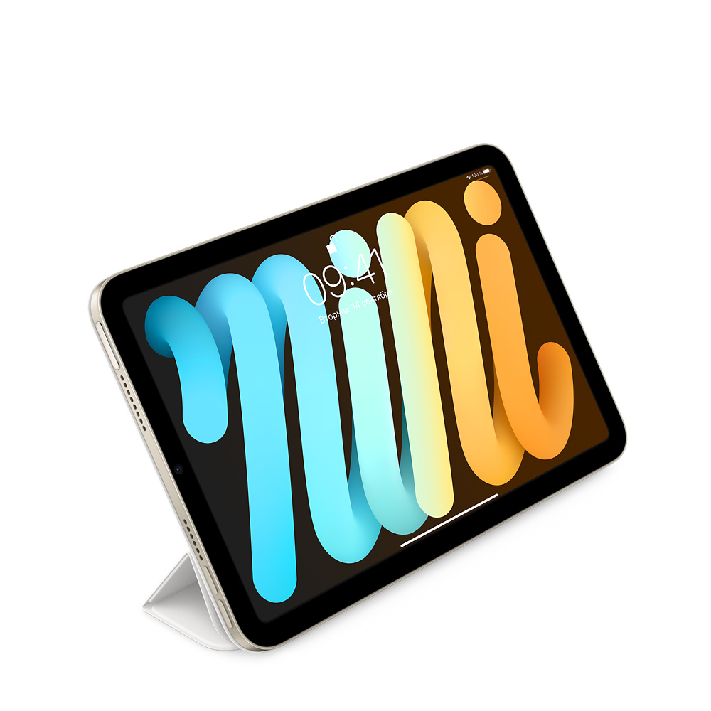 Фото — Обложка Smart Folio для iPad mini (6‑го поколения), белый