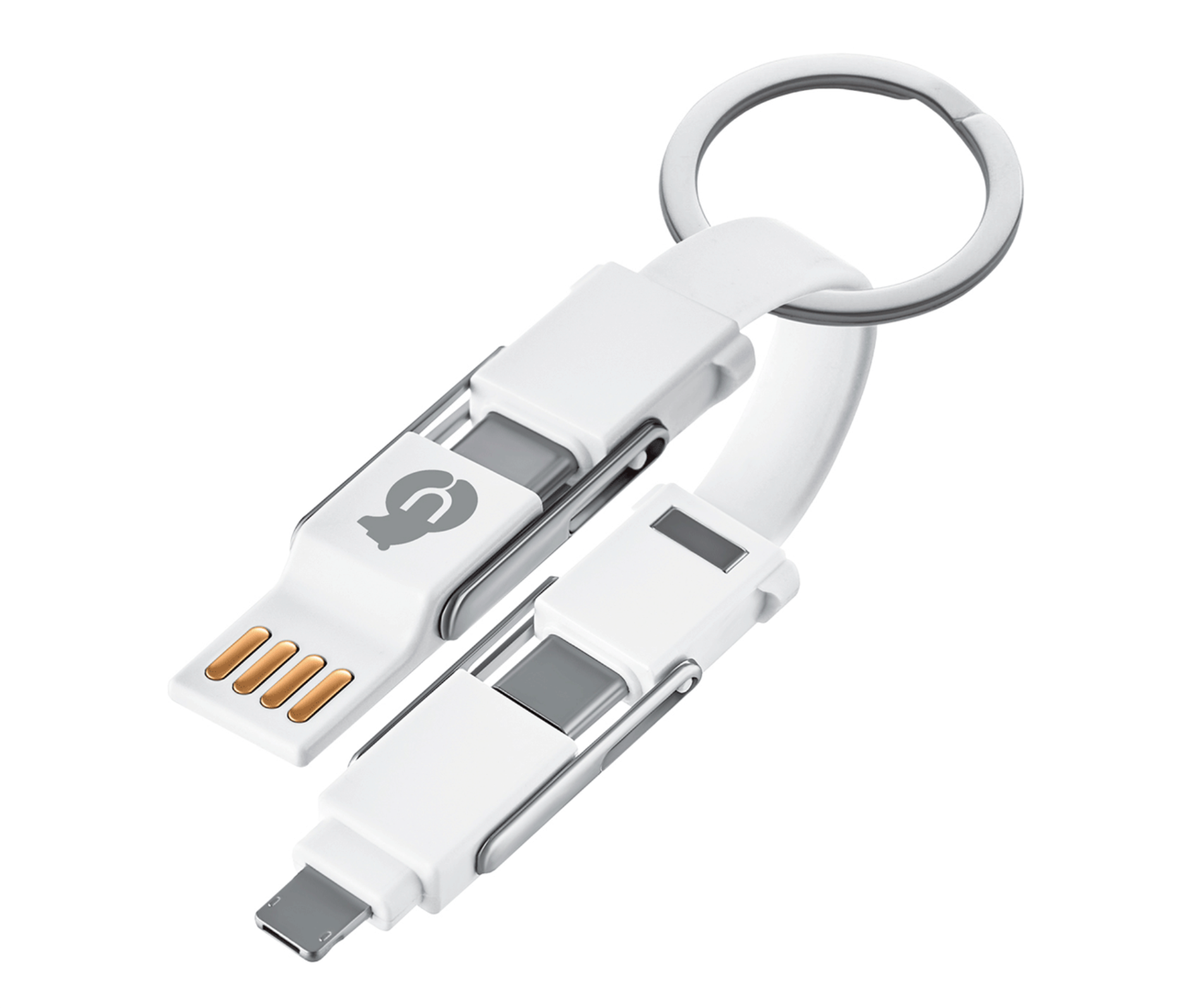 uBear Life Switch Key Ring 6 в 1, белый