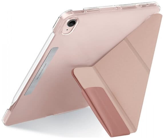 Фото — Чехол для планшета Uniq Camden для iPad Mini 6, полиуретан, розовый