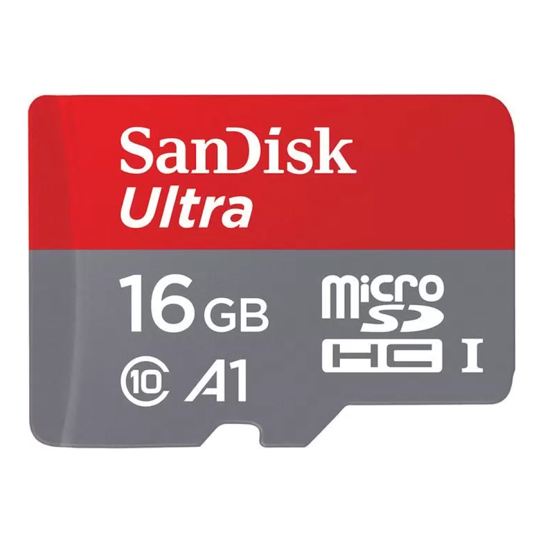 Фото — Карта памяти SanDisk Ultra Micro SDHC, A1, 16 Гб