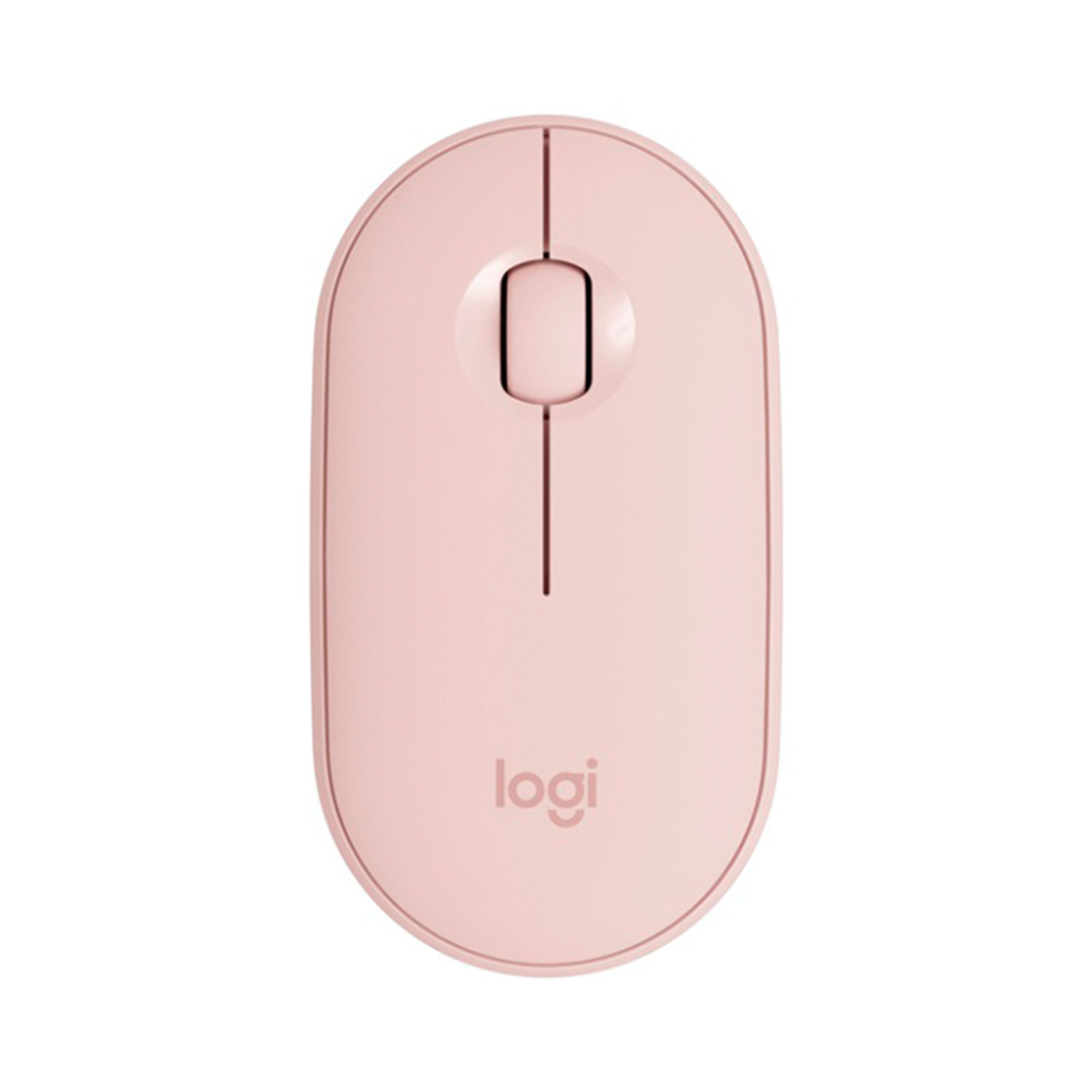Мышь Logitech Wireless 2 Pebble M350, розовый
