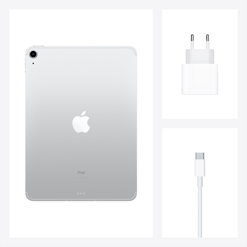 Apple iPad Air Wi-Fi + Cellular 64 ГБ, серебристый