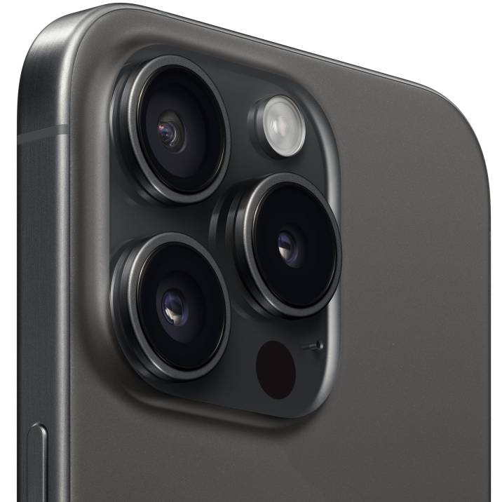 Фото — Apple iPhone 15 Pro, 256 Гб, «титановый черный»