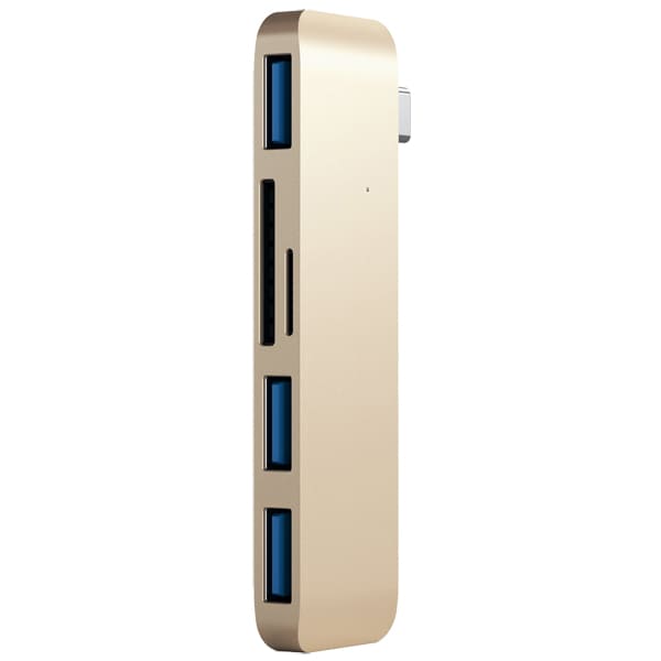 Адаптер Satechi Type-C USB Hub, золотой
