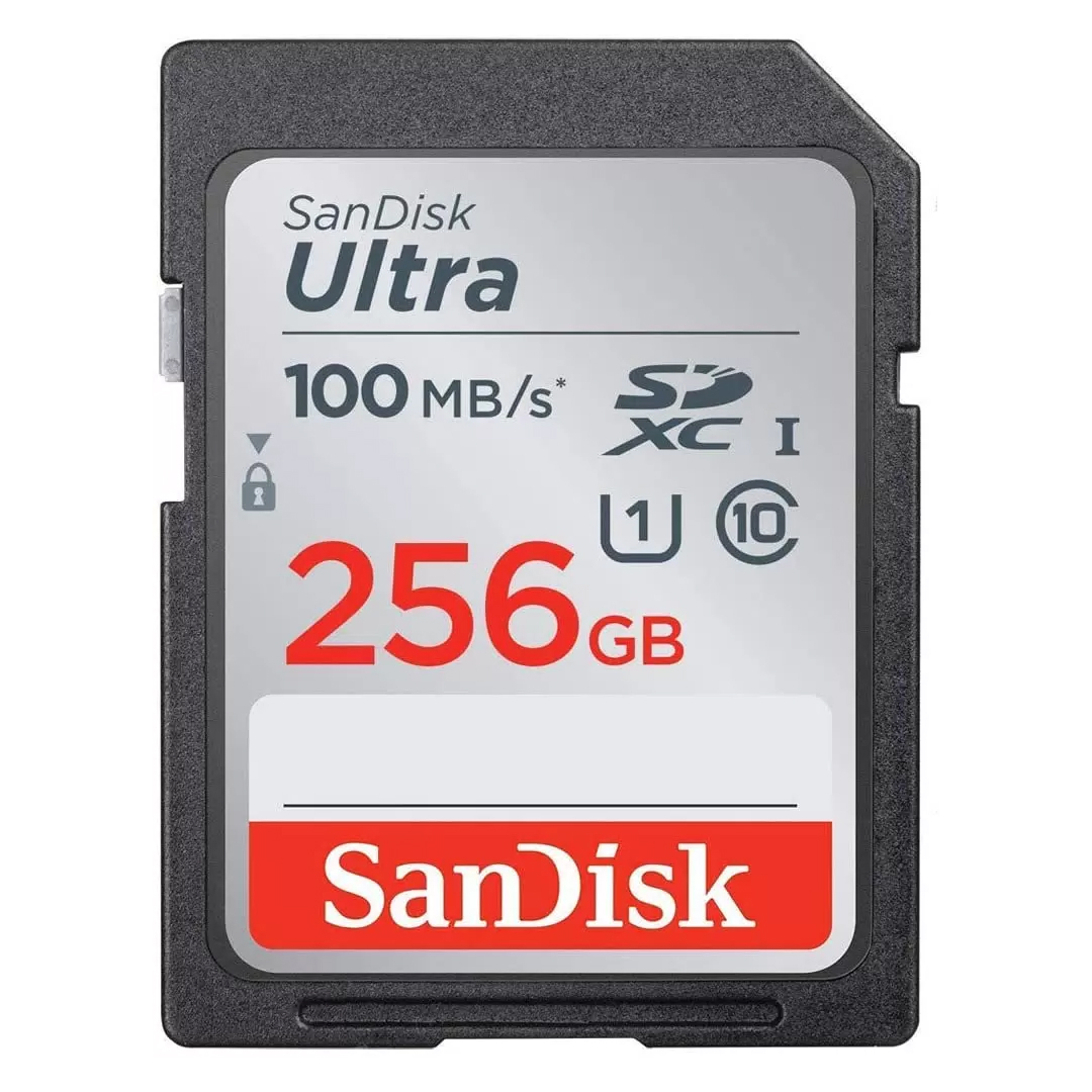 Фото — Карта памяти SanDisk Memory Card Ultra SDXC, 256 Гб