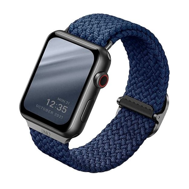 Ремешок для смарт-часов Uniq для Apple Watch 41/40/38 mm ASPEN Strap Braided, голубой